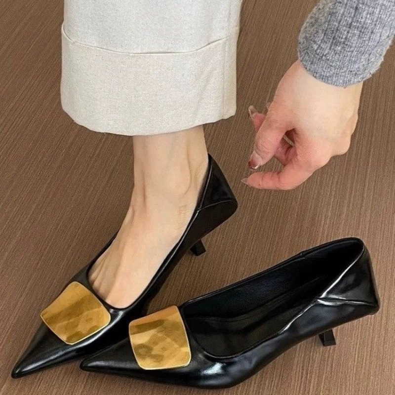 Sepatu Hak Tinggi Runcing Pran - Court Heel Pointed ulasan dan harga