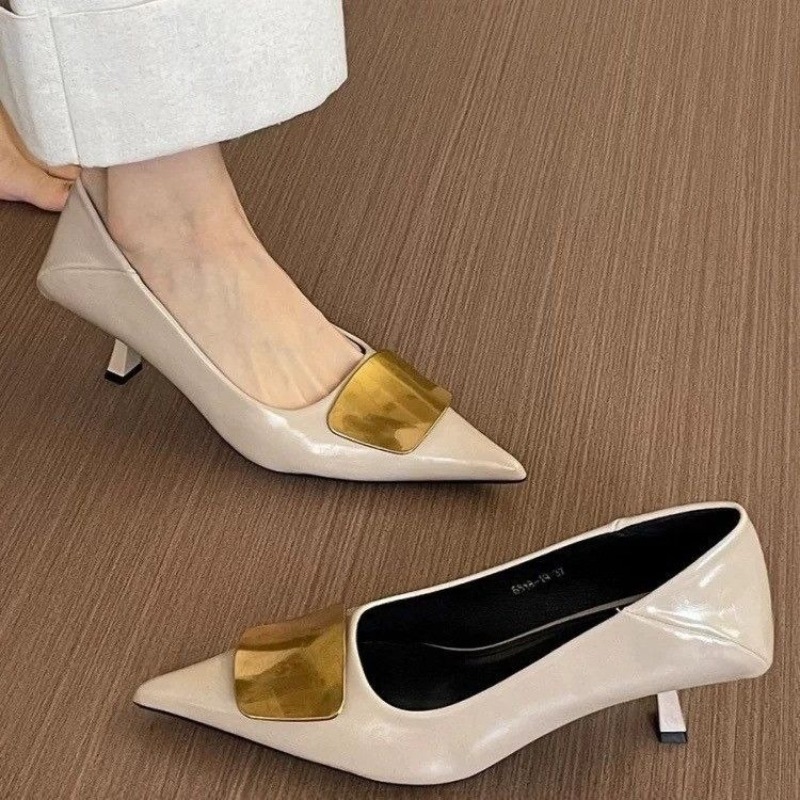 Sepatu Hak Tinggi Runcing Pran - Court Heel Pointed ulasan dan harga