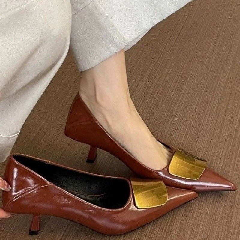 Sepatu Hak Tinggi Runcing Pran - Court Heel Pointed ulasan dan harga