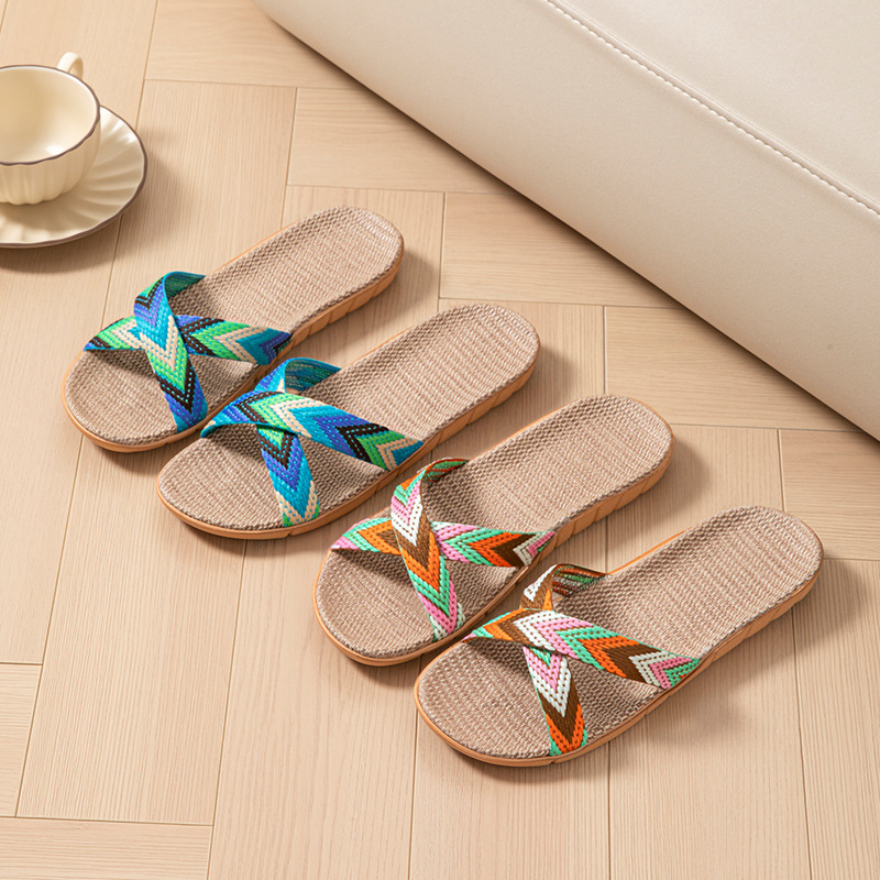 Sandal Wanita Hemp untuk Rumah - Mule Slip On ulasan dan harga