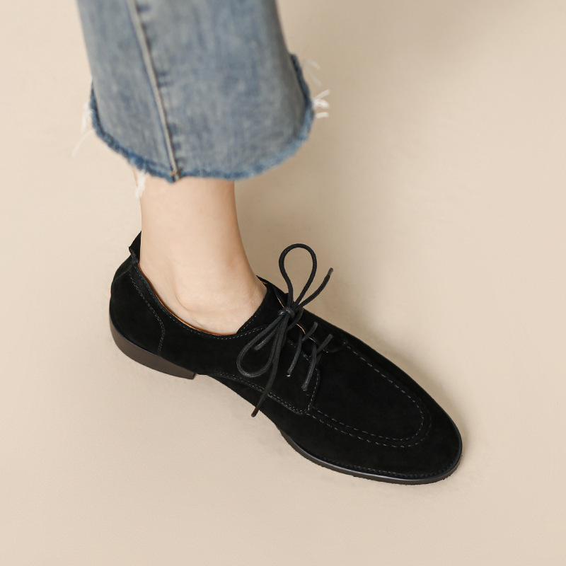 Sepatu Oxford Wanita Retro Mus - Oxford Lace Up Women ulasan dan harga
