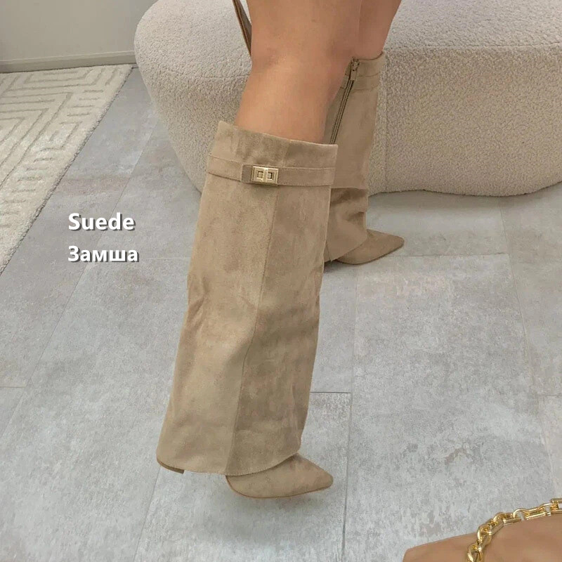 Sepatu Bot Setinggi Lutut Mode - Knee High Boots Women ulasan dan harga